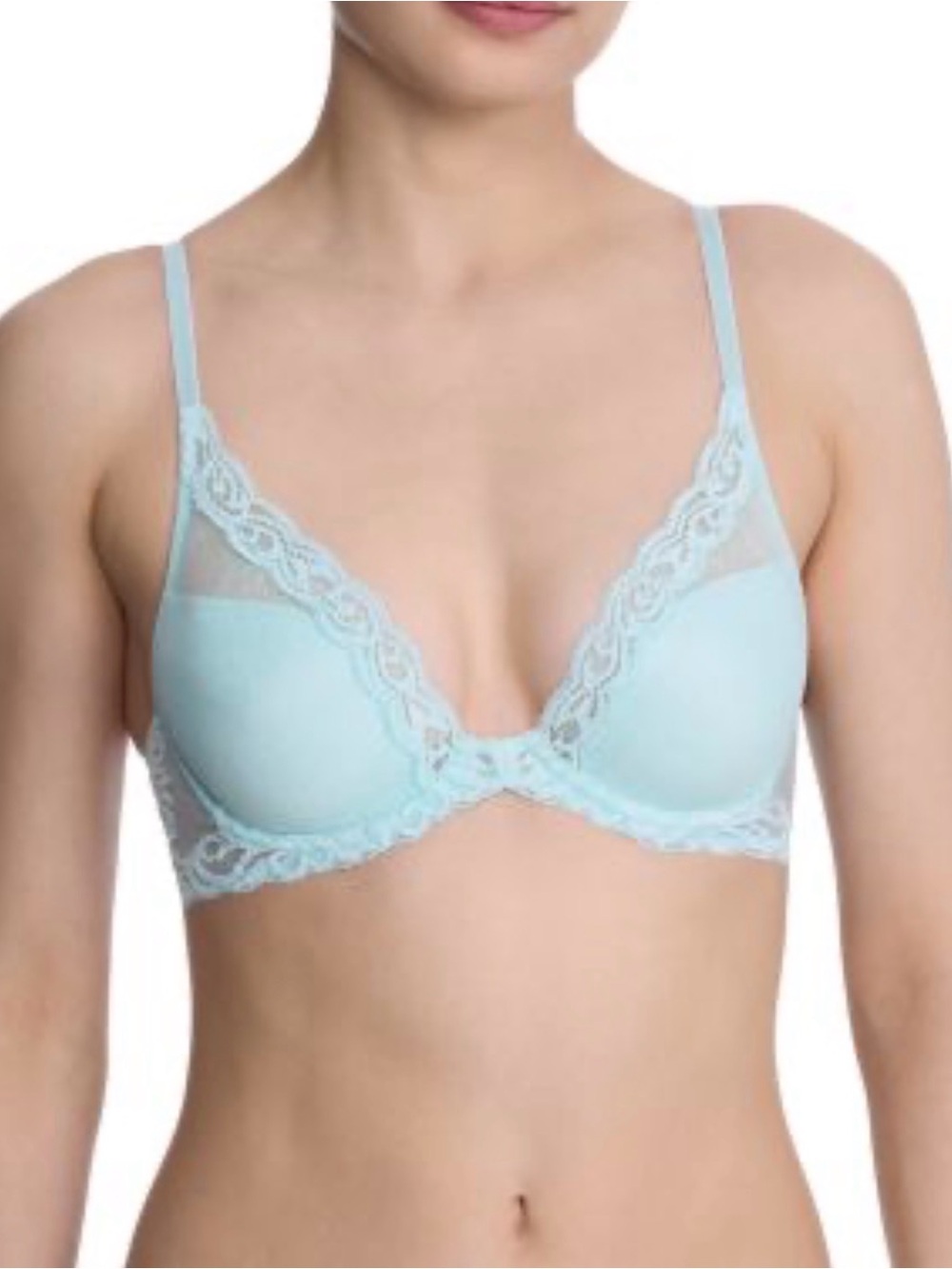 Natori Feathers Contour Plunge Bra